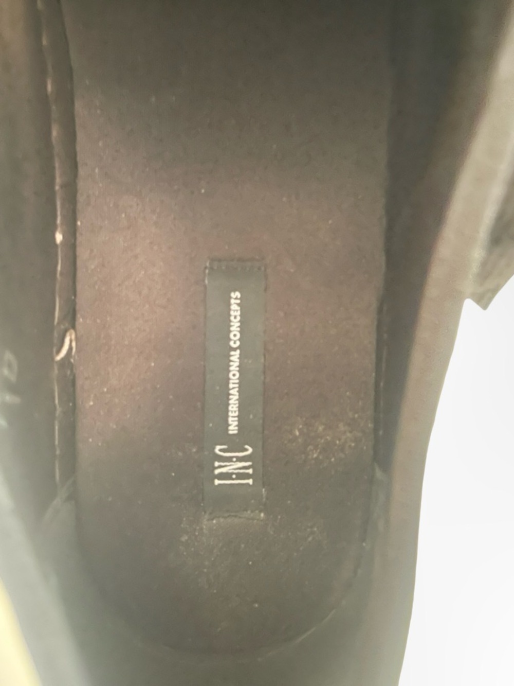INC International Concepts Men's Black Low-Top Sneakers - Picture 4 of 7